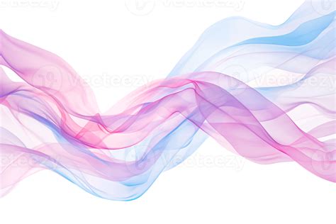 Ai Generated A Pink And Blue Abstract Background Featuring Flowing