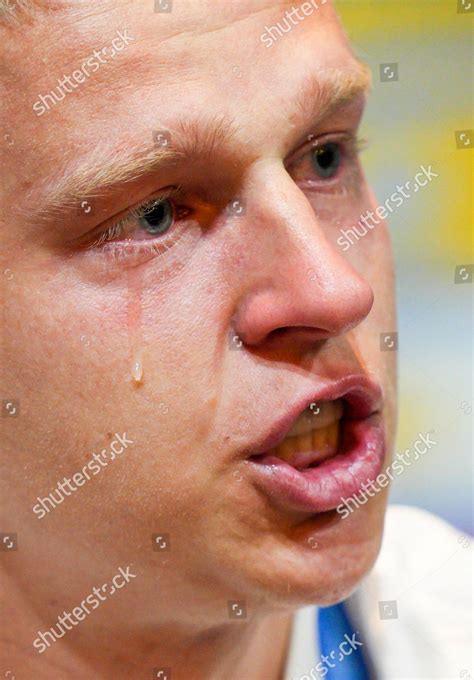 Emotional Oleksandr Zinchenko Ukraine Manchester City Editorial Stock