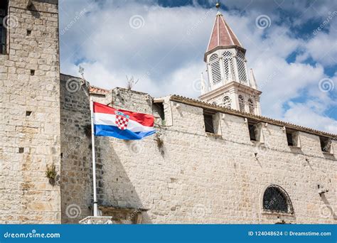 Croatian Flag Historic stock photo. Image of beautyful - 124048624