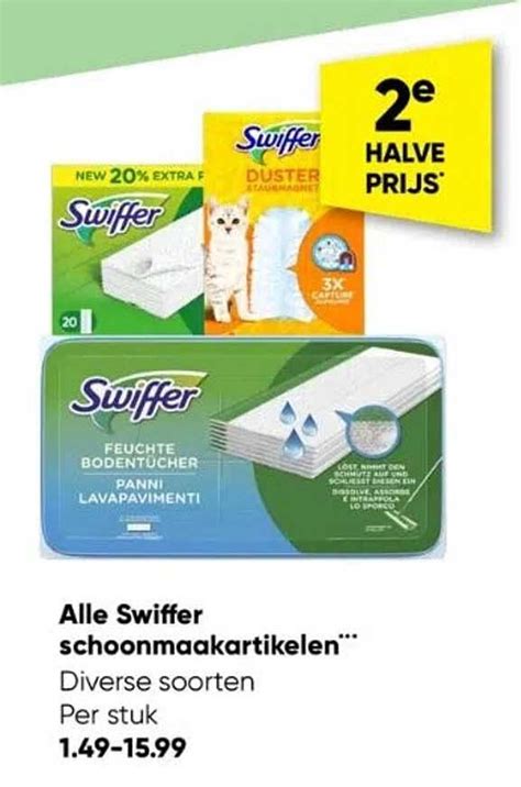 Alle Swiffer Schoonmaakartikelen Aanbieding Bij Big Bazar Folders Nl