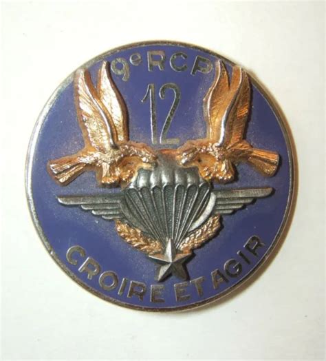 Insigne Regiment De Chasseurs Parachutistes Compagnie Rcp