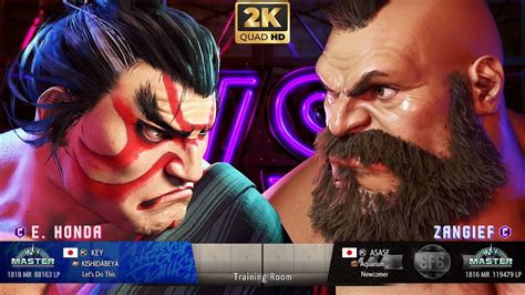 Street Fighter 6 🔥 Key E Honda Vs Asase Zangief 🔥 Ranked Match 🔥