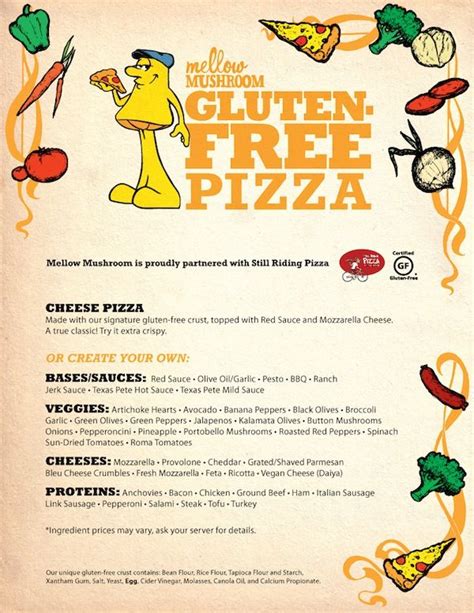 Mellow Mushroom Menu Pdf