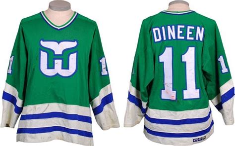 1985-86 Kevin Dineen Hartford Whalers Game Worn Jersey