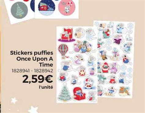 Promo Stickers Puffies Once Upon A Time Chez Picwictoys Icatalogue Fr