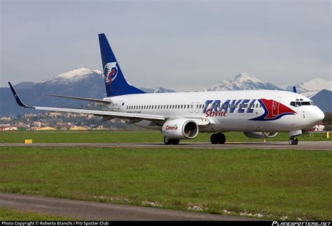 OK TVA Travel Service Boeing 737 86N WL Photo By Roberto Bianchi