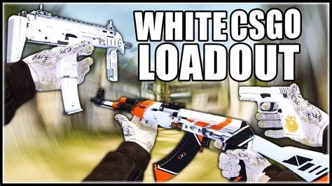 The ULTIMATE WHITE Themed CS GO Loadout 2020 YouTube