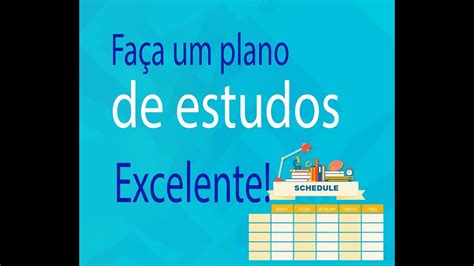 Estudo Eficiente Como Montar Um Ciclo De Estudos YouTube