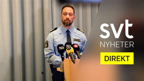 Svt Nyheter Direkt Tre Döda I Tågolycka Polisen Håller Pressträff