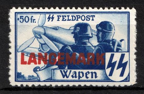 Belgian Flemish Legion Germany Unissued Stamp Mi Xx A Cv