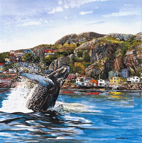 Newfoundland Painting at PaintingValley.com | Explore collection of Newfoundland Painting