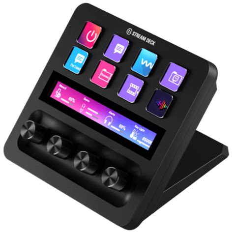 Elgato Stream Deck Plus With Rotary Encoders Power Av