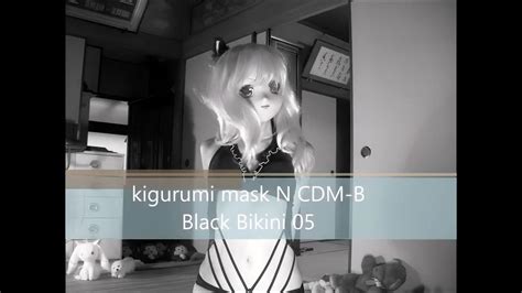 Kigurumi Mask N Cdm B Black Bikini 05 400 Detail Up Youtube