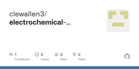 GitHub - clewallen3/electrochemical-impedance-spectroscopy