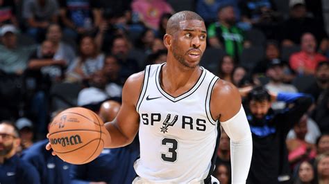 Chris Paul makes preseason debut with Spurs, sets up Victor Wembanyama ...