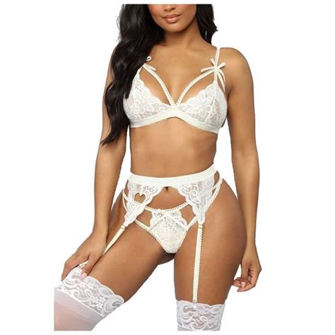 Mesdames lingerie érotique sexy dentelle sangle porte jarretelles