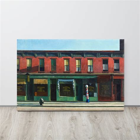 Edward Hopper Early Sunday Morning 1930 Fine Art Print - Etsy