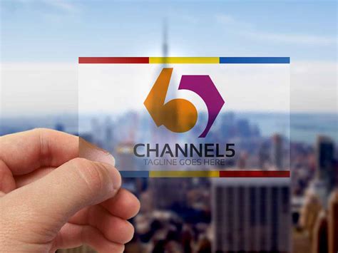 Channel 5 Logo Logo Templates Creative Market