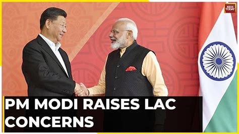 Pm Modis Meeting With Chinese President Xi Jinping On The Sidelines Of