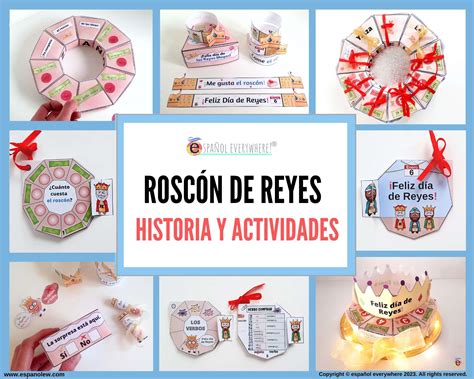 Actividades Para El Día De Reyes Actividades Para Niños El Día De Reyes Magos Roscón De Reyes