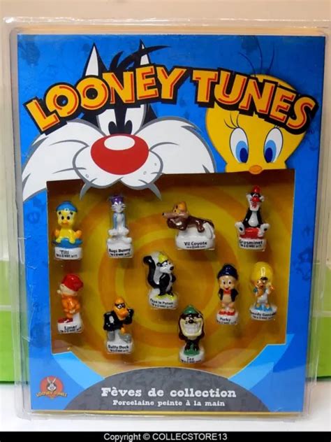 SERIE COMPLETE DE Feves Les Looney Tunes En Coffret Titi Taz Gros