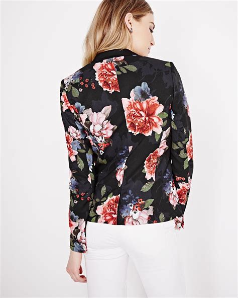 Floral Blazer Rwandco