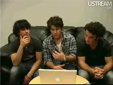 Jonas Brothers Live Chat On Facebook Part Youtube