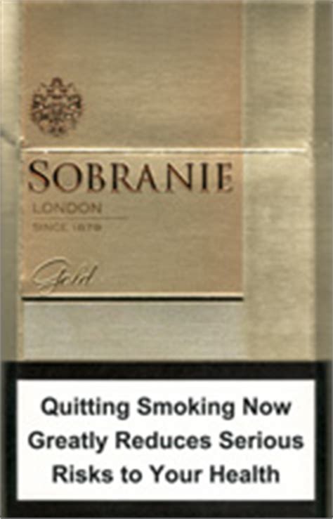 SOBRANIE GOLD for $55.80 per carton by KiwiCigs.