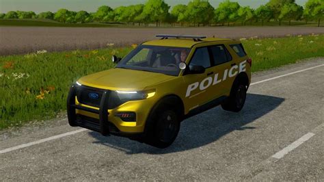 Ford Explorer Polizei V1 0 0 0 Mod Landwirtschafts Simulator 25 Mods