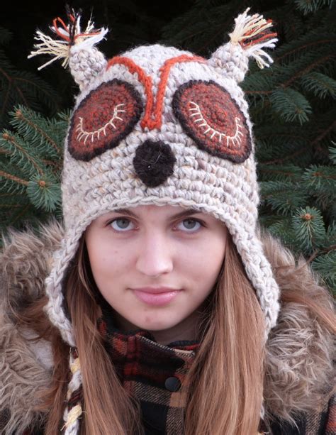 BESKIDZKA ZIMA: CZAPKA SOWA - OWL HAT