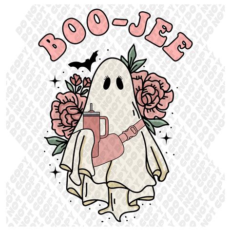 Boujee Ghost Dtf Transfer Sticker Dtf Reaper