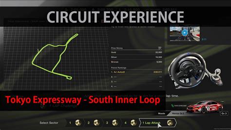 GT Sport Circuit Experience Tokyo Expressway South Inner Loop Gold