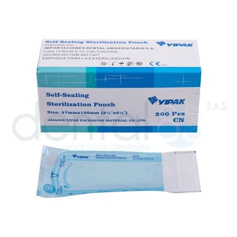 Bolsa De Esterilizar Peque A Mm X Mm Dental