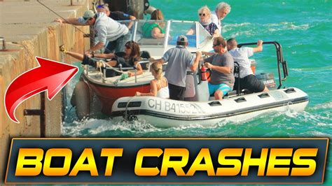 Worst Boat Crashes In The History Of Haulover Inlet Boat Zone Youtube