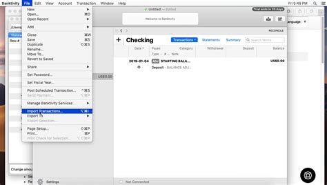 How To Import A QIF File Into Banktivity ProperSoft Support
