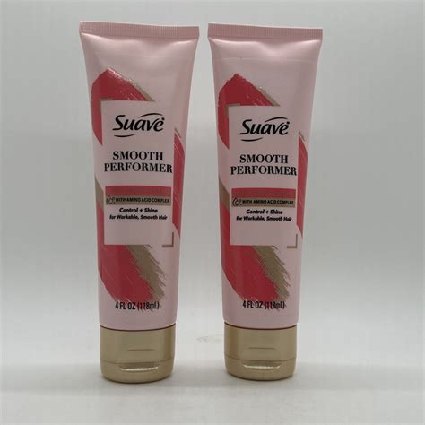 2 Suave Smooth Performer Anti Frizz Styling Cream Smoothing Cream 4