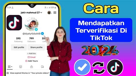 Cara Mendapatkan Terverifikasi Di Tiktok Mendapatkan Lencana