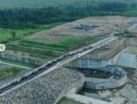 Penampakan Bendungan Terpanjang Asia Tenggara Yang Ada Di Jawa Timur