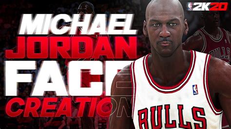 MICHAEL JORDAN FACE CREATION NBA 2K20 HOW TO BUILD JORDAN IN 2K20