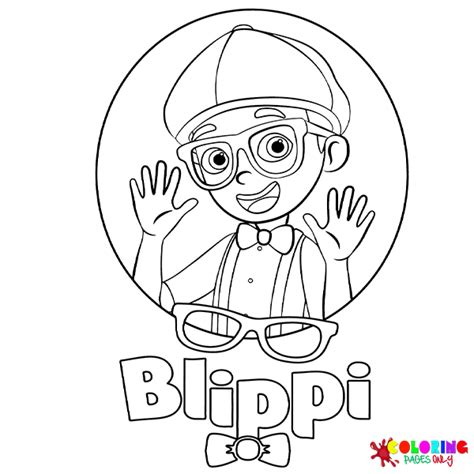 Blippi Coloring Pages Coloringpagesonly