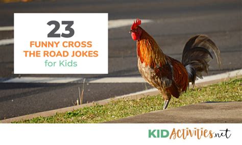 23 Funny Cross the Road Jokes for Kids - Kid Activities