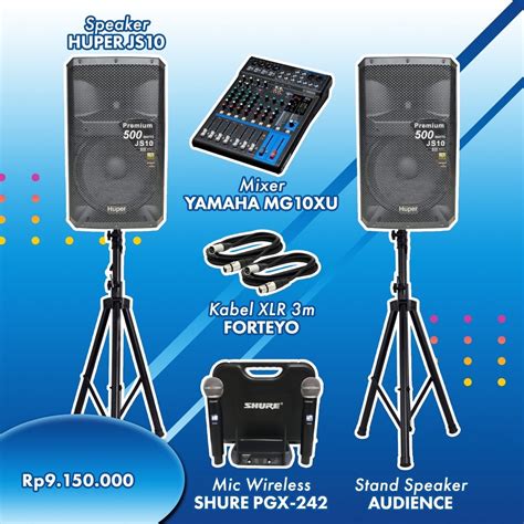 Jual Paket Sound System Karaoke Band Full Lengkap Set Premium Series