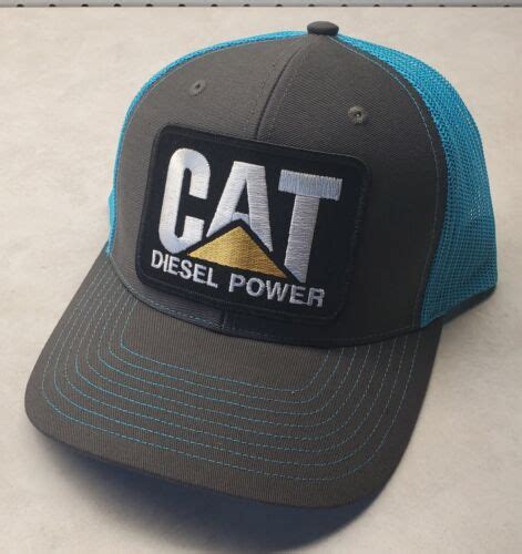 Cat Diesel Power Patch Trucker Hatrichardson 112 Snapbackcharcoal