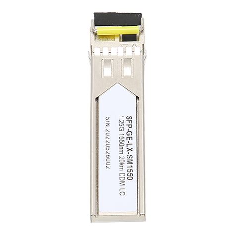 125g Sfp Transceiver 125g 1550nm Single Fiber Single Mode 20km Plug