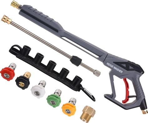 Amazon RIDGE WASHER Pressure Washer Gun With Replacement Extension