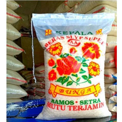 Jual Cap Bunga Beras Setra Ramos Premium 5Kg Shopee Indonesia