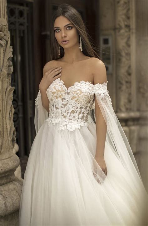 Tarik Ediz 93926 Floral Applique Off Shoulder Ballgown Couture