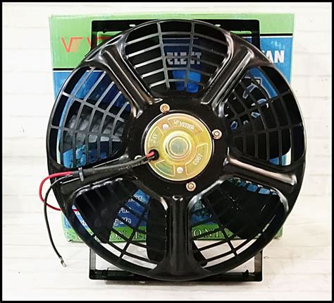 Extra Fan Kipas Motor Ac Mobil Universal Kondensor Radiator Rangka Besi