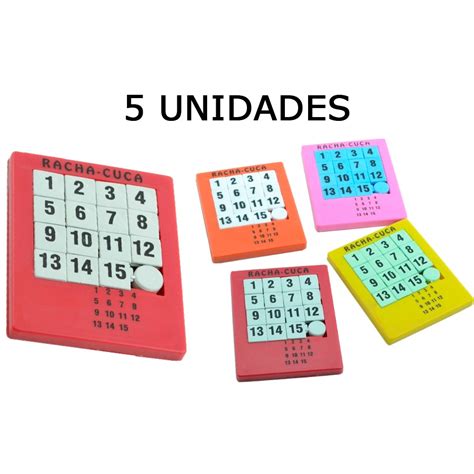 Racha Cuca Jogo Quebra Cabe A N Meros Infantil Brinquedo Shopee Brasil