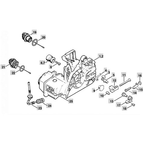 Stihl Ms 210 Parts Diagram